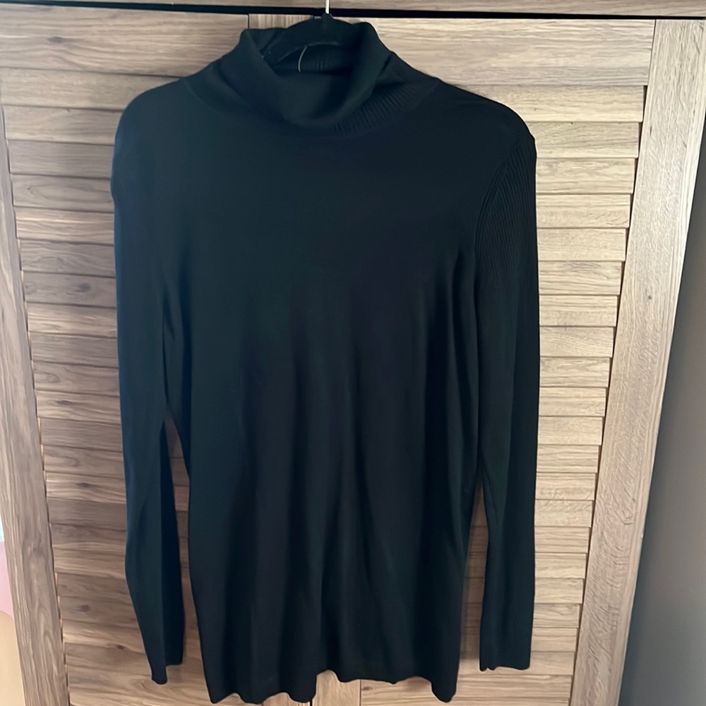 J.Jill Silk and Cotton Turtleneck